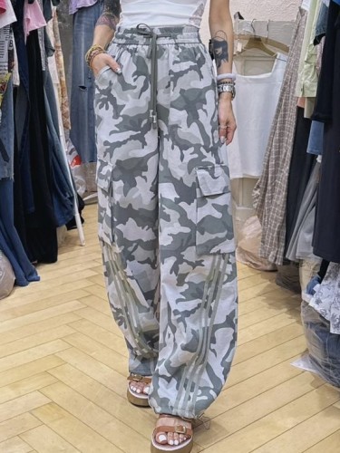 FO86 Green Camo Cargo Pants