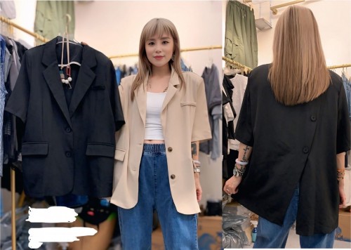 YY241 short sleeve Blazer
