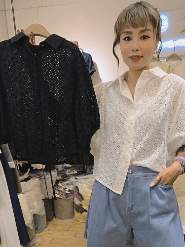GG46 Eyelet Shirt