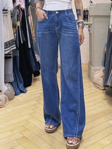 FO85 Blue Denim Slim Jeans