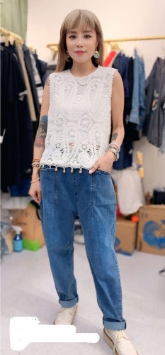 YY246 elastic jeans