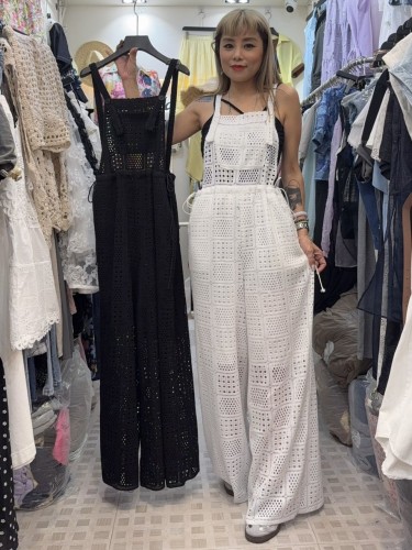GA107 Crochet jumpsuit