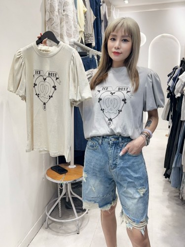 PA183 Bubble Sleeve Tee